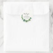 St. Patricks Day Baby shower Dank u Ronde Sticker (Tas)