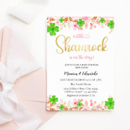 St Patrick's Day Baby shower Invitation Kaart