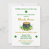 St. Patrick's Day Baby shower Kaart (Voorkant)