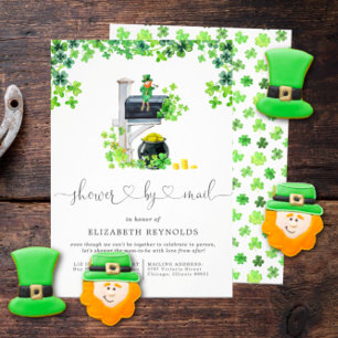 St. Patrick's Day   Baby shower per post Kaart