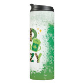 St Patrick's Day Bad en Boozy Thermosbeker (Geroteerd rechts)