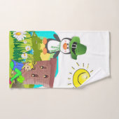 St. Patrick's Day Badhanddoek Sets Pinguïn Bad Handdoek (Handdoek)