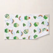 St. Patrick's Day Badkamer Handdoek Sets Cupcake (Handdoek)