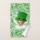 St. Patrick's Day Badkamer Handdoek Sets Engel (Handdoek)