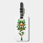 St. Patrick's Day Bagagelabel (Voorkant verticaal)