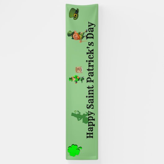 ST. PATRICK'S DAY banner (Verticaal)