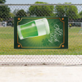 St. Patrick's Day-banner Spandoek (Insitu)