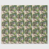 St. Patrick's Day Bar Pub Feest Cadeaupapier (Vlak)