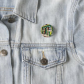 St. Patrick's Day Bar Pub Feest Ronde Button 3,2 Cm (In situ)