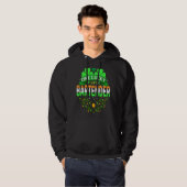 St. Patrick's Day Bartending One Lucky Bartender Hoodie (Voorkant volledig)