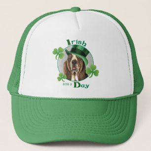 St. Patrick's Day Basset Trucker Pet