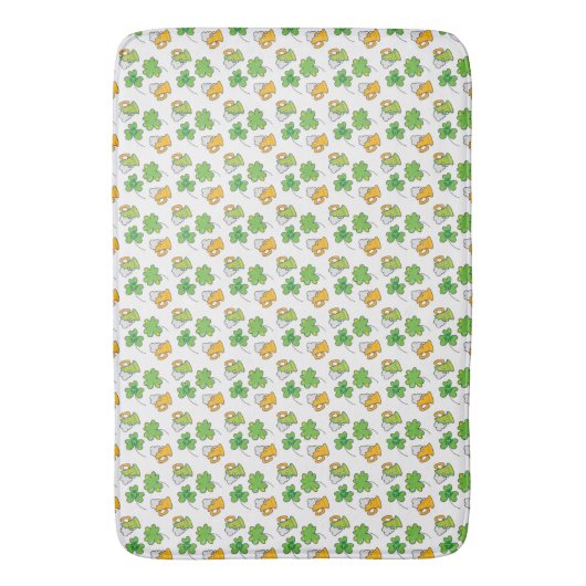 St. Patrick's Day Bath Mat (Voorkant Verticaal)