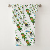 St. Patrick's Day Bathroom Towel sets Bad Handdoek (Insitu)