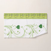 St. Patrick's Day Bathroom Towel sets Floral Bad Handdoek (Handdoek)