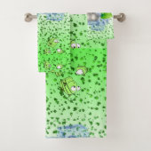 St. Patrick's Day Bathroom Towel sets Polar Beer Bad Handdoek (Insitu)