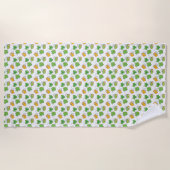 St. Patrick's Day Beach Towel Strandlaken (Voorkant)