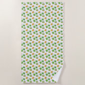 St. Patrick's Day Beach Towel Strandlaken (Voorkant)