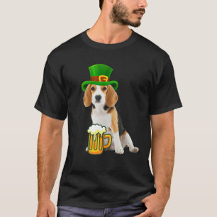 St Patrick's Day Beagle Grappige Ierse T-shirt