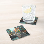 St Patrick's Day Beauty Zittend op een vat Kartonnen Onderzetters (Insitu)