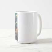 St Patrick's Day Beauty Zittend op een vat Koffiemok (Voorkant rechts)