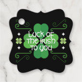 St. Patrick's Day Bedankjes Labels (Voorkant)