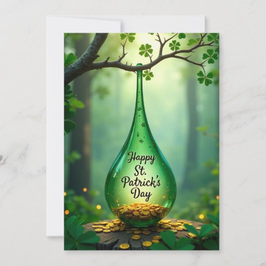 St. Patrick's Day Bedankkaart (Voorkant)