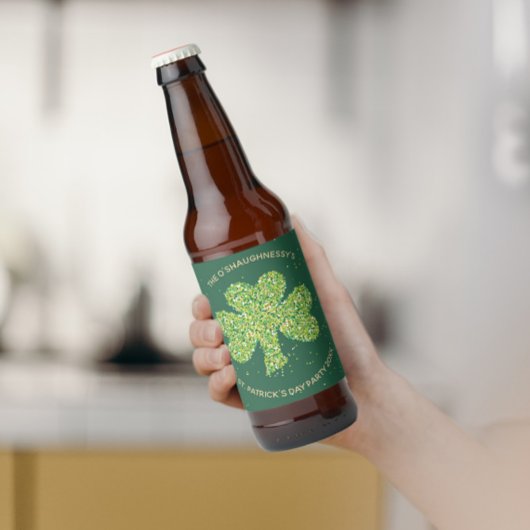St. Patrick's Day Beer Bottle Labels - Customize Bier Etiket
