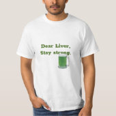 St. Patrick's Day Beer Humor T-shirt (Voorkant)