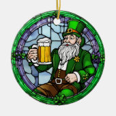 St Patricks Day Beer Keramisch Ornament (Voorkant)