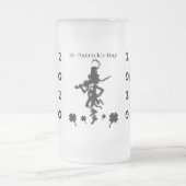 St Patrick's Day Beer Mok Sjabloon (Center)