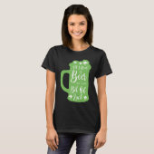 St Patrick's Day Beer Shamrock Clover Luck Saint P T-shirt (Voorkant volledig)