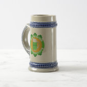 St Patrick's Day Beer Stein Bierpul (Voorkant links)