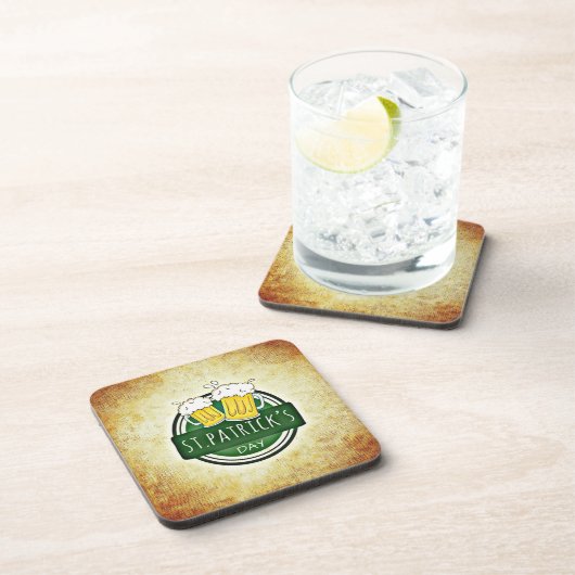 St. Patrick's Day Beers Bier Onderzetter (Rechterzijde)