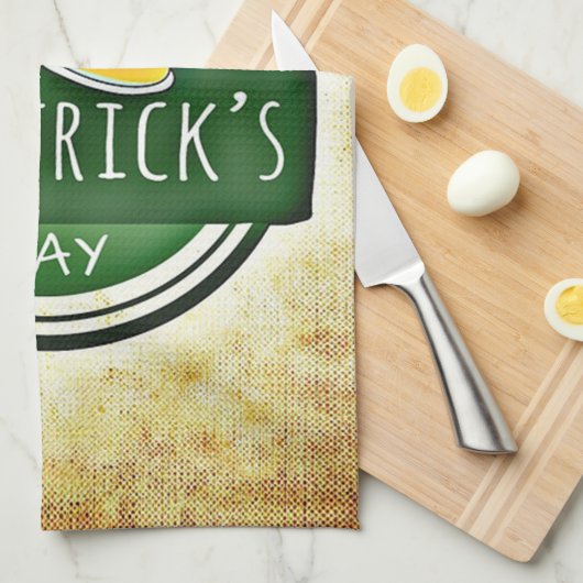 St. Patrick's Day Beers Theedoek (Quarter Fold)