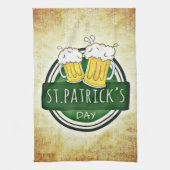 St. Patrick's Day Beers Theedoek (Verticaal)