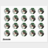 St. Patrick's Day Berner Ronde Sticker (Vel)