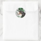 St. Patrick's Day Berner Ronde Sticker (Tas)