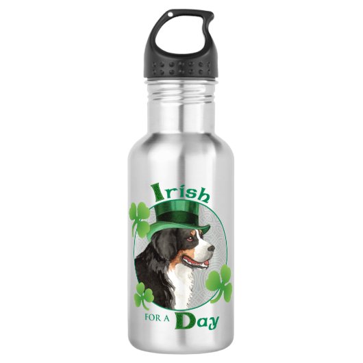 St. Patrick's Day Berner Waterfles (Voorkant)