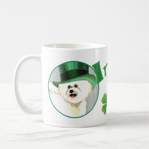St. Patrick's Day Bichon Koffiemok
