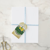 St. Patrick's Day Bieren Cadeaulabel (Met Touw)