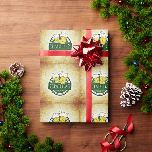 St. Patrick's Day Bieren Cadeaupapier (Feestdagen Geschenken)