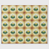 St. Patrick's Day Bieren Cadeaupapier (Vlak)