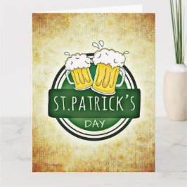 St. Patrick's Day Bieren Kaart