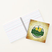 St. Patrick's Day Bieren Notitieboek (Binnen)