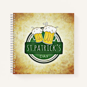 St. Patrick's Day Bieren Notitieboek