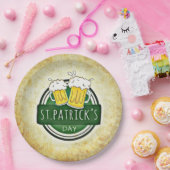 St. Patrick's Day Bieren Papieren Bordje (Feest)