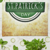 St. Patrick's Day Bieren Theedoek (Gevouwen)