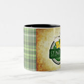 St. Patrick's Day Bieren Tweekleurige Koffiemok (Center)
