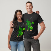 St Patricks Day Bigfoot Sasquatch Iers T-shirt (Unisex)