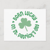 St Patricks Day Birthday Briefkaart (Voorkant)